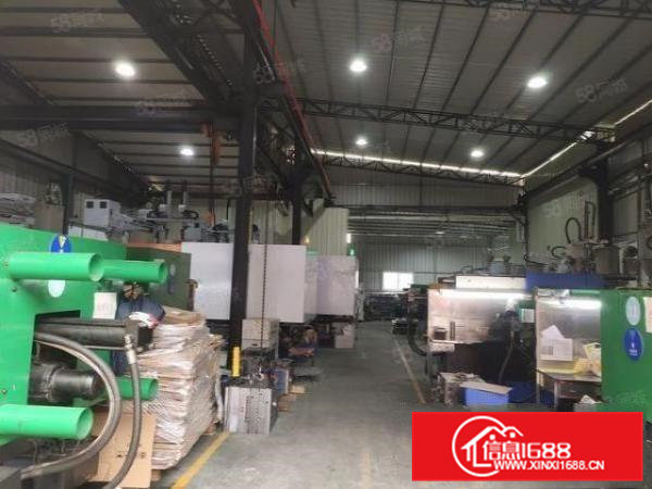 清溪镇中心附近新出单一层钢构500平现成行车水电齐全