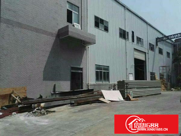 清溪鱼梁围钢构厂房2200平高9米原房东现成办公