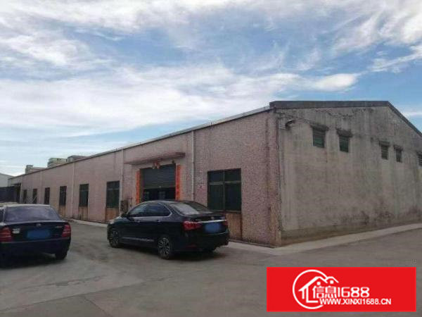 桥头镇新出单一层砖墙到顶厂房1800平方出租！工业用地！