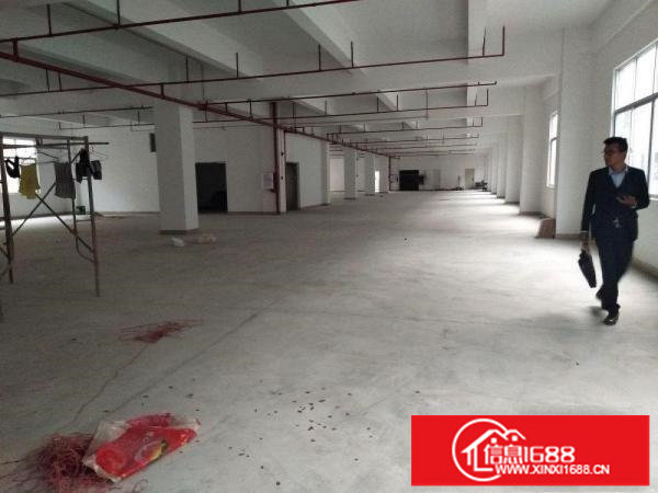 出租龙岗区横岗楼上厂房1200平米带吊顶地坪漆