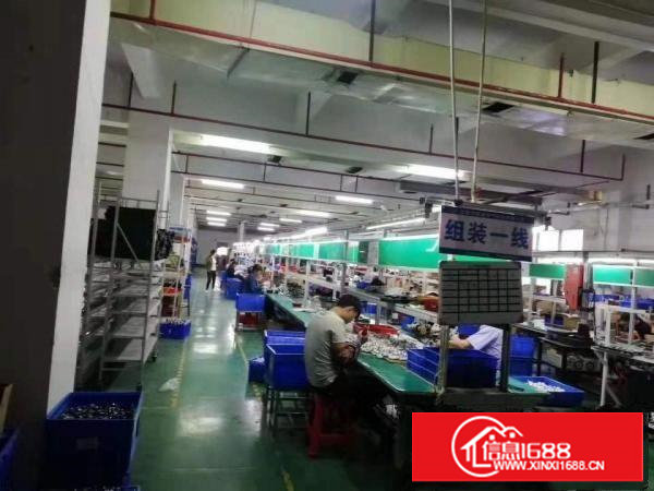 塘厦大坪电子组装加工线材厂房出租2000平有消防喷淋