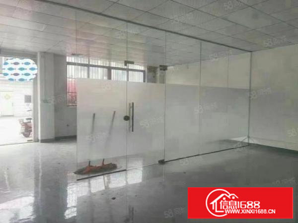 上沙新出二楼580平方，有两个办公室，全新地坪漆，主线已到