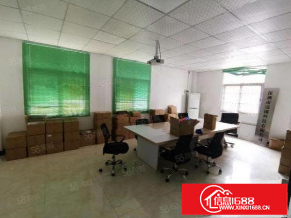 松岗红星新出2楼厂房500平，实际面积出租，无转让费