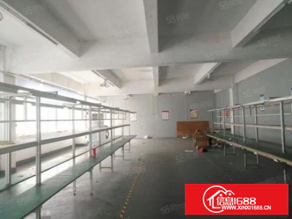 龙岗坪地坪西新出520平楼上厂房带装修