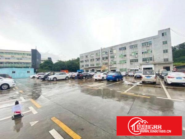 （原房东直租！）石岩应人石一楼375平，全新地坪漆。