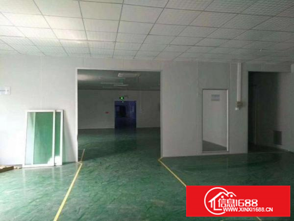 龙岗中心城爱联嶂背工业区带装修厂房850平大小分租！