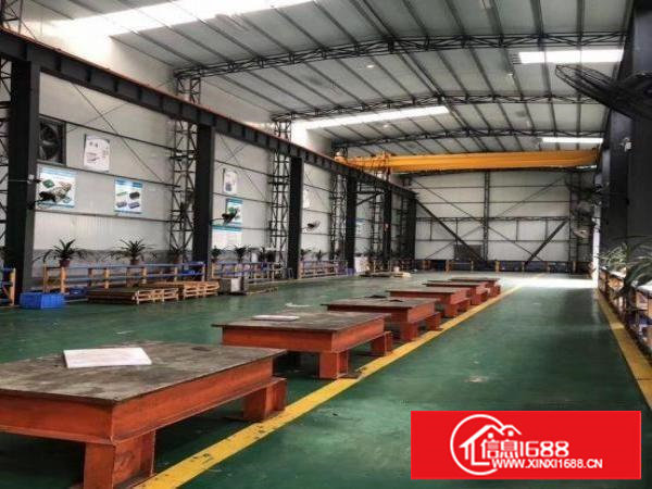 莲湖工业区超靓钢构厂房转租1200平方，带行车有现成注塑环评