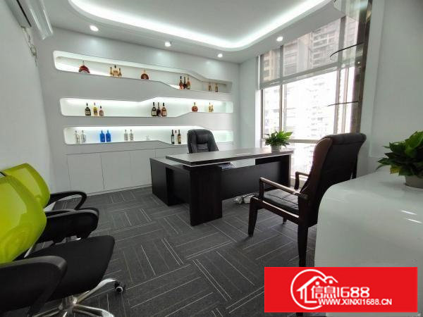 横岗地铁口精装修二楼335平办公贸易原房厂房急租！可注册公司