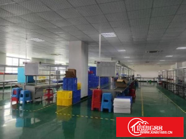 横岗怡锦楼上厂房450平出租，价格实在，带装修