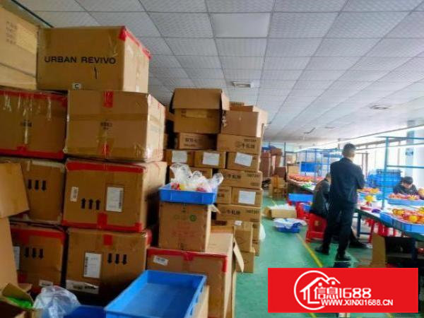 凤岗金凤凰主干道边上出租楼上电子玩具纸箱厂房500平