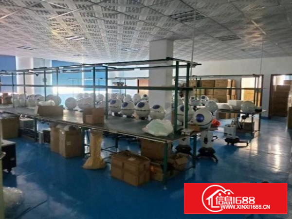 沙井万丰整层1560平精装厂房出租