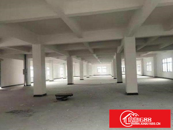 白石岗原房东出标准厂房三层面积共3300平方，空地超大