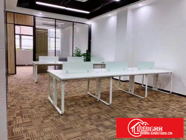 坂田杨美地铁站电商园188平3带1间，拎包办公形象好