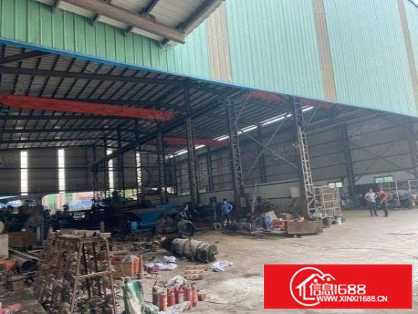 东莞清溪独院单一层钢构厂房3200平可分租10吨行车靠近高速