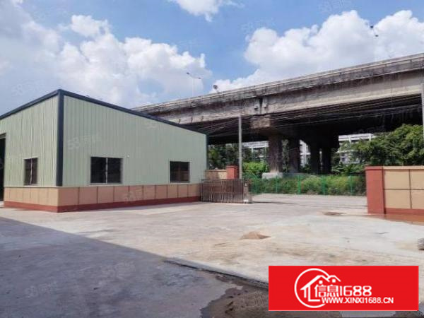 独门独院单一层钢结构1500，配套独立办公楼2层，水电齐全