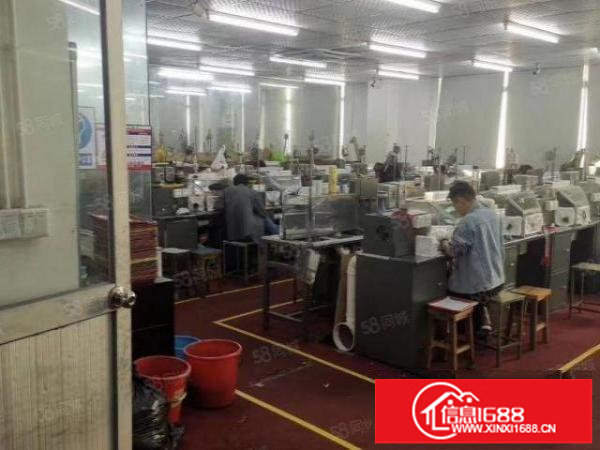 横岗六约楼上500平方带珠宝厂装修出租水电办公室现成