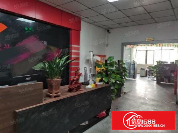 石岩料坑可分租租三楼900平方厂房转租！现成装修办公室地坪漆