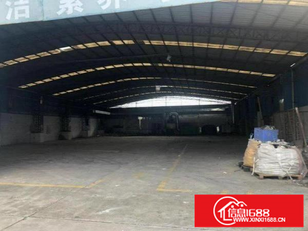 石湾独门独院钢构厂房出租，面积1500平方，证件齐全，有红本