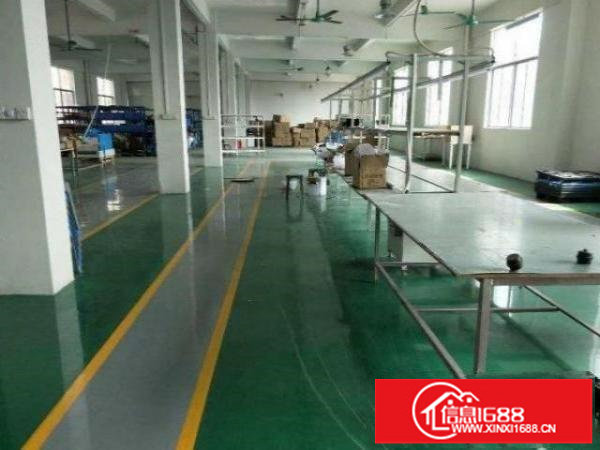 志盛招租2楼厂房680平方！电子车间免装修