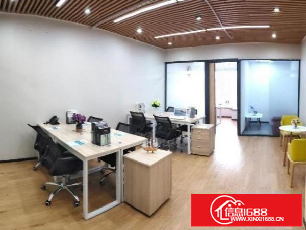 （申请场租补贴）龙岗布吉100平办公室1十1格局家私，送红本