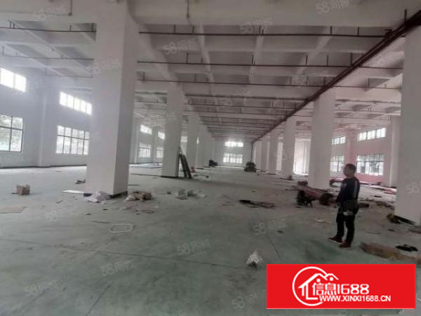 寮步竹园标准厂房分租一楼600平方现成航车，带地坪漆