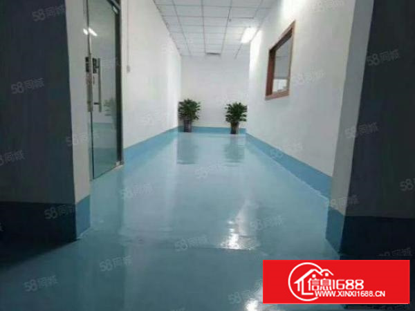 厂房出租！新出原房东全新装修地坪漆吊顶现成办公室入驻即可生产