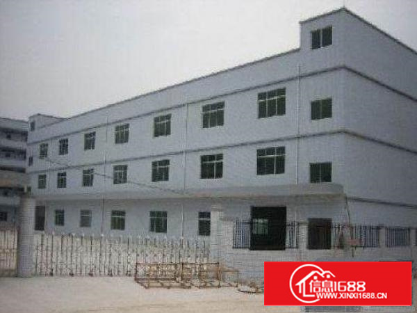 万江石美工业区新出花园式厂房一楼2000平带牛角