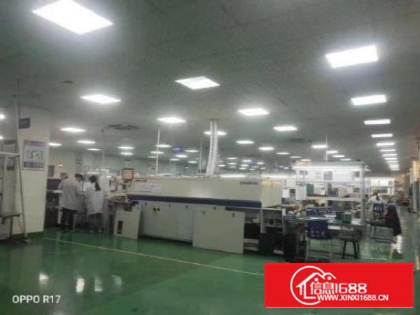 沙井西环路新出二楼2000平米带精装修电子厂招租