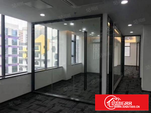 西乡地铁口带装修80平100平150平200平500办公出租