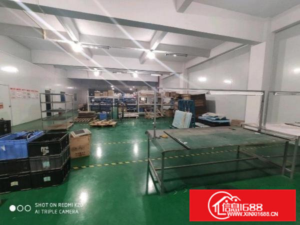 桥头新出厂房，全厂全新豪华装修，水电齐全零转让费