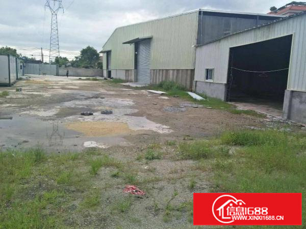 高埗镇独门独院单一层铁皮房1970平空地1500平