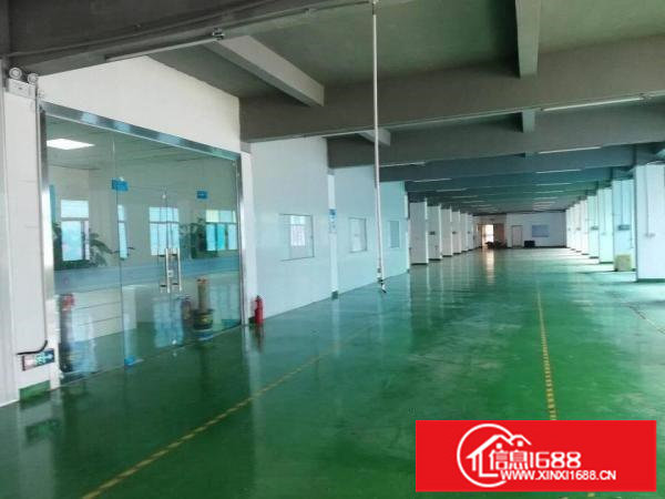 平湖上木古宝来工业区一二楼每层1200平方厂房招租