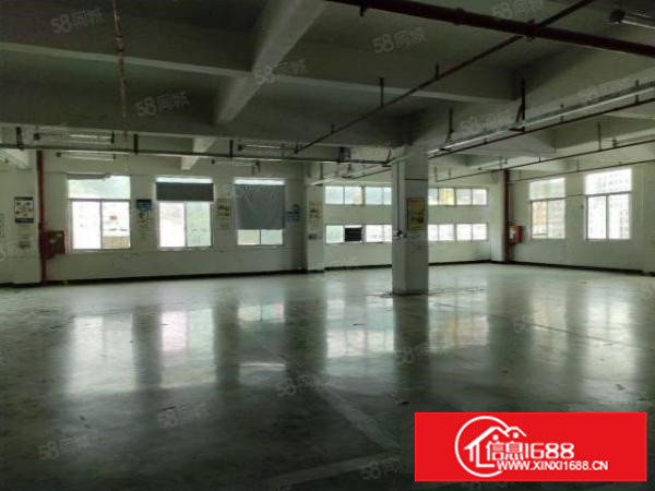 石岩应人石楼上950平精装修厂房招租，适合仓库，电子等行业