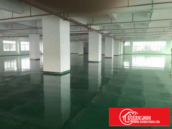 万江标准厂房2楼1500平方带办公室装修可进大车，有宿舍，电