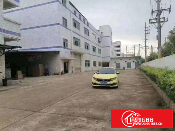 凤岗新出4000平米独院厂房）三层厂房带地坪漆水电齐全