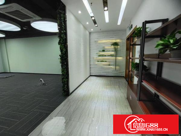 横岗地铁口精装修二楼335平办公贸易原房厂房急租！可注册公司