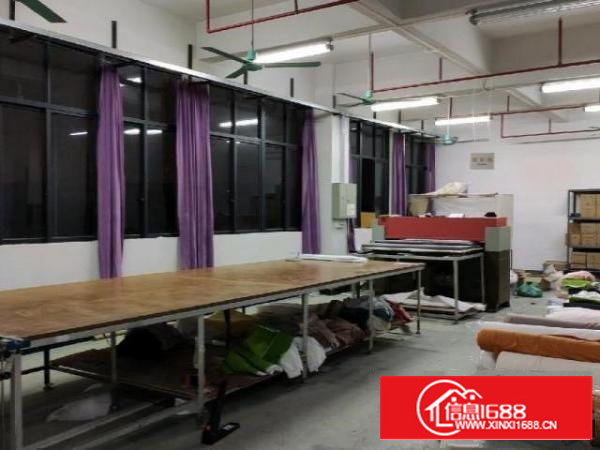 全新工业标准厂房A区二楼带消防喷淋现成办公室及配套装修！