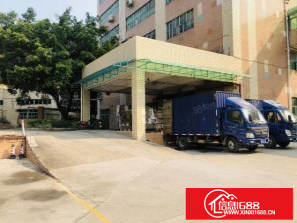 布吉坂田开发商2000平方红本厂房出租一楼层高5米仓库招租