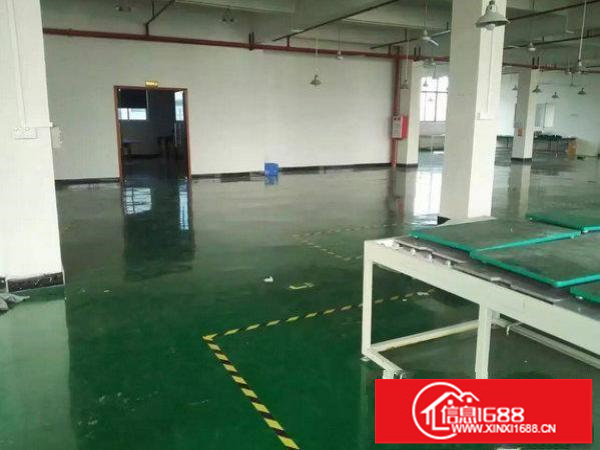 平湖鹅公岭花园式标准厂房一楼1080平出租水电齐全空地大