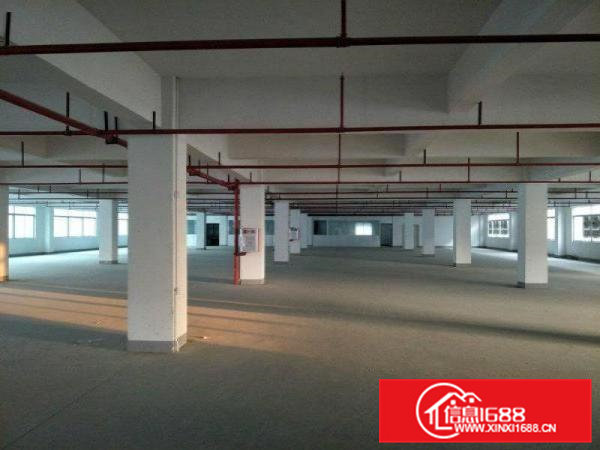 凤岗东升二路周边楼上厂房出租4500平方，公摊小