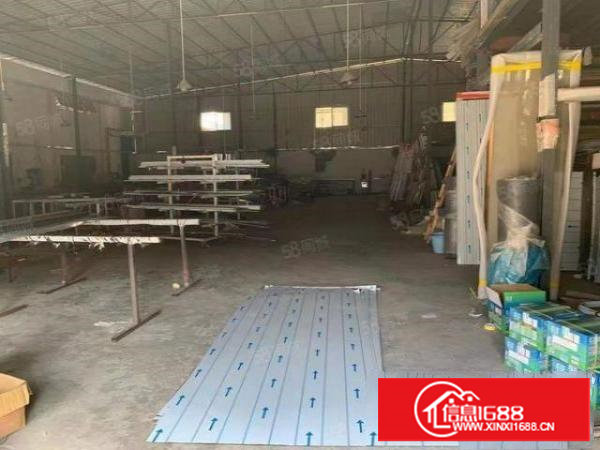 院子内空地大，塘厦林村独院钢构厂房900平出租