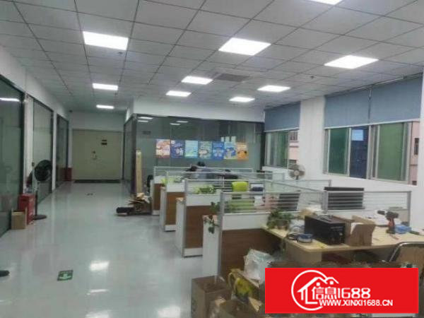 泗黎路花园式厂房楼上650平米带精装修拎包入住租金22一平