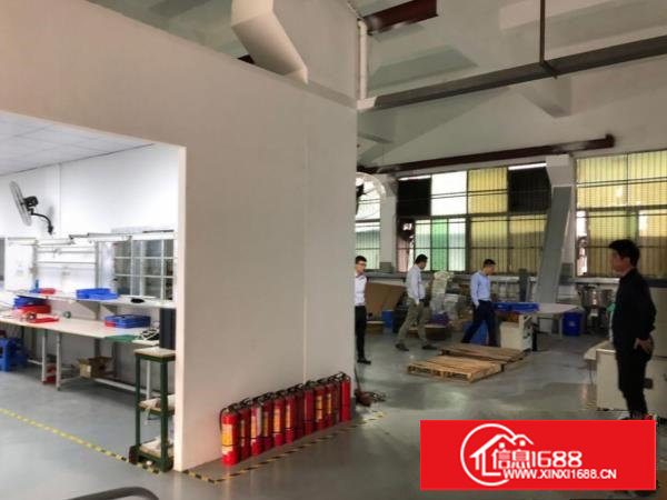 塘厦田心新出一楼400平带行车，配电大，高5米，原房东直租