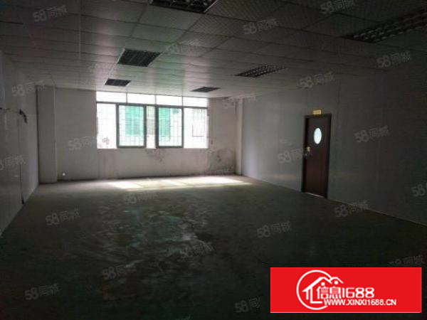 凤岗五联工业区二楼1200平标准厂房出租带精装修办公室