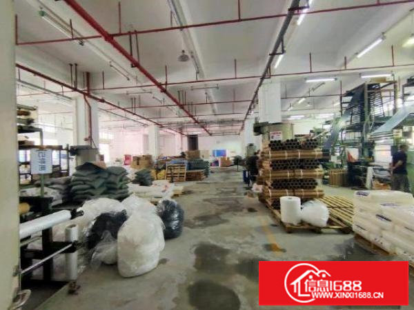 观澜福民茜坑一楼带牛角6米高，实际面积出租，面积大小可分