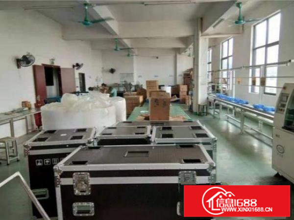 福永荔园路3楼350方厂房出租，形象好，带地坪漆！