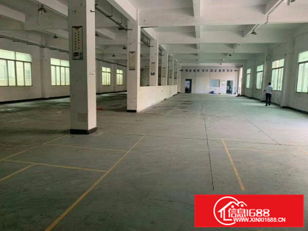 清溪镇原房东标准厂房一楼1300平方，实际面积出租。