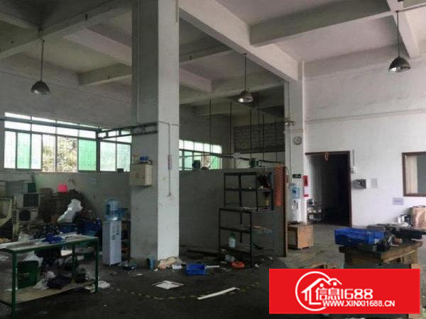 清溪标准一楼厂房800平米带现成办公室水电、6米高