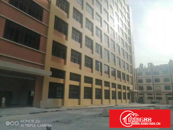 凤岗近深圳业主自建红本厂房1-9楼23400平方招租，可分租