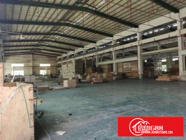 万江附近新出原房东单一层独院。车间滴水8米有隔热可办环评